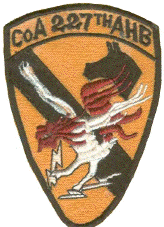 Company A, 227th AHB patch